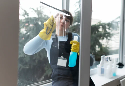 Nettoyage de vitres intérieures et extérieures à Marigny-Chemereau